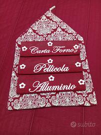 porta carta forno pellicola alluminio 