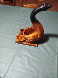 Posacenere completo Etna-Catania in gesso