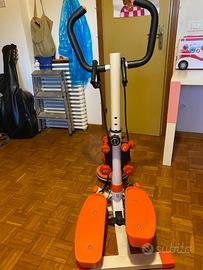 mini stepper multifunzione con manubrio