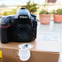 Nikon D800 Nital - FF Come nuova!