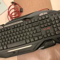 Tastiera Trust Gaming GXT 285 + Mouse Corsair