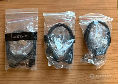 Cuffie per radio o Walkie Talkie