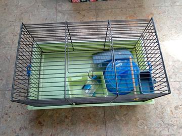 gabbia criceti, piccoli animali con accessori