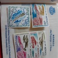 Francobolli Principato di Monaco anni 60