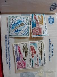Francobolli Principato di Monaco anni 60