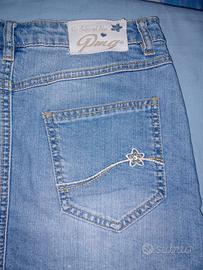 Minigonna in jeans taglia 12 anni marca Primigi