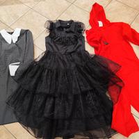 Costume Mercoledì Addams 10-12 anni 