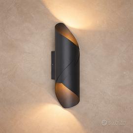 Applique da parete interno esterno IP65 Antracite
