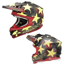 CASCO MOTO CROSS ENDURO FUORISTRADA OFF ROAD SCORP