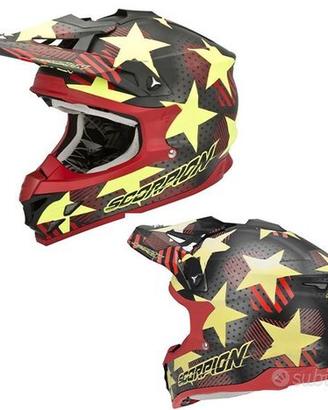 CASCO MOTO CROSS FUORISTRADA SCORPION VX15 LEGGERO