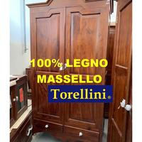 Mobile Armadio 2 ante 100% Legno Massello