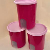 TAPPERWARE n.3 contenitori ermetici OBLO'