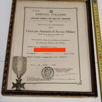 Medaglia-Croce d'Argento anno 1964Arma Carabinieri
