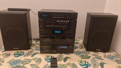 Pioneer XD-Z64M con telecomando e casse