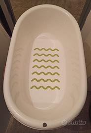 Bacinella grande antiscivolo per bagnetto neonato