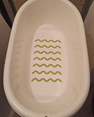 Bacinella grande antiscivolo per bagnetto neonato