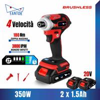 Avvitatore a Impulsi Batteria 20V 180Nm Brushless