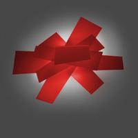 Lampada originale "Big Bang" Foscarini rossa