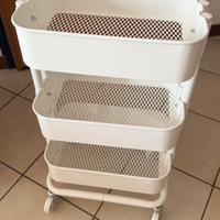 Carrello IKEA RÅSHULT bianco come nuovo