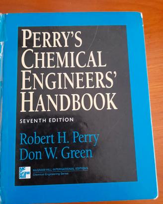 Perry's Chemical Engineer's Handbook 7th edition