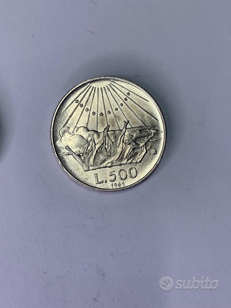 Lotto pezzi 500 Lire Argento Dante Alighieri 965 Collezionismo