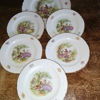 servizio di piatti per dolce