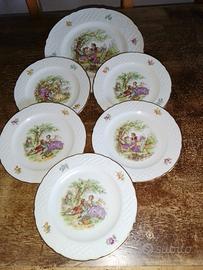 servizio di piatti per dolce