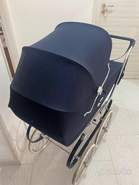 passeggino inglesina anni 90 vintage blu