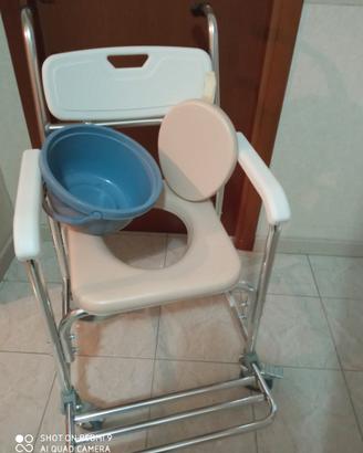 Sedia per WC disabili