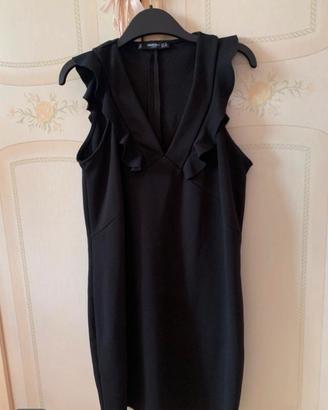 Vestito a tubino nero di Mango