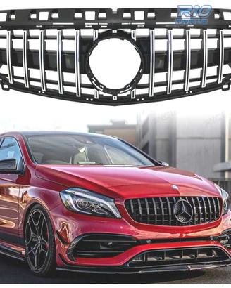 GRIGLIA MERCEDES CLASSE A W176 A45 12-15 CROMO NER