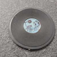 Gomma vintage "PMB Record" a forma di vinile