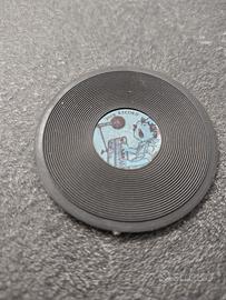 Gomma vintage "PMB Record" a forma di vinile