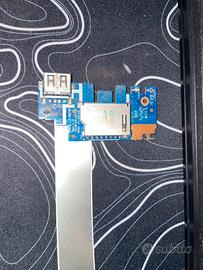 Kit Scheda I/O laterale usb + sd/mmc