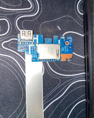 Kit Scheda I/O laterale usb + sd/mmc