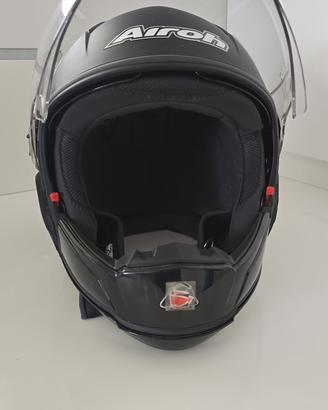 2 Caschi Crossover Airoh J106 Nero Opaco