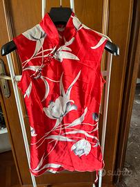 Blusa tradizionale cinese stile qipao