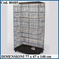 VOLIERA PER VOLATILI Cod.80405 BLACK