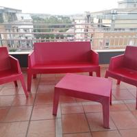 Salotto+tavolo da esterno+tavolo consolle