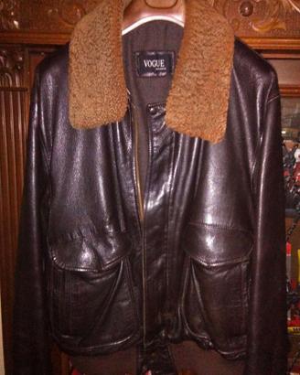 Giubbotto giubbino giacca pelle Top Gun anche moto