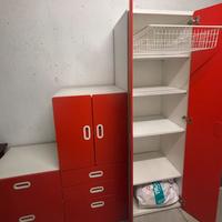 Armadio cameretta ikea colore rosso