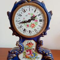 Orologio da tavolo porcellana Capodimonte