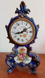 Orologio da tavolo porcellana Capodimonte