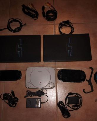 PSVITA + 2 PS2 + PSP + PS1 LOTTO PLAYSTATION