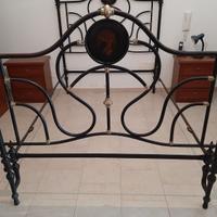 Letto in ferro battuto