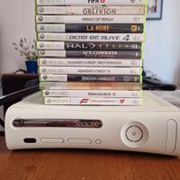 Microsoft Xbox 360 60GB + 2 Gamepad + 12 Giochi