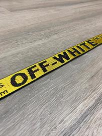 Cintura Off-White gialla regolabile