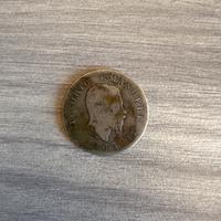 moneta lira 1 Vittorio Emanuele II 1863