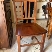 Tavolo in legno vero con 8 sedie