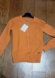 Cardigan Naf Naf arancione melange - Taglia S